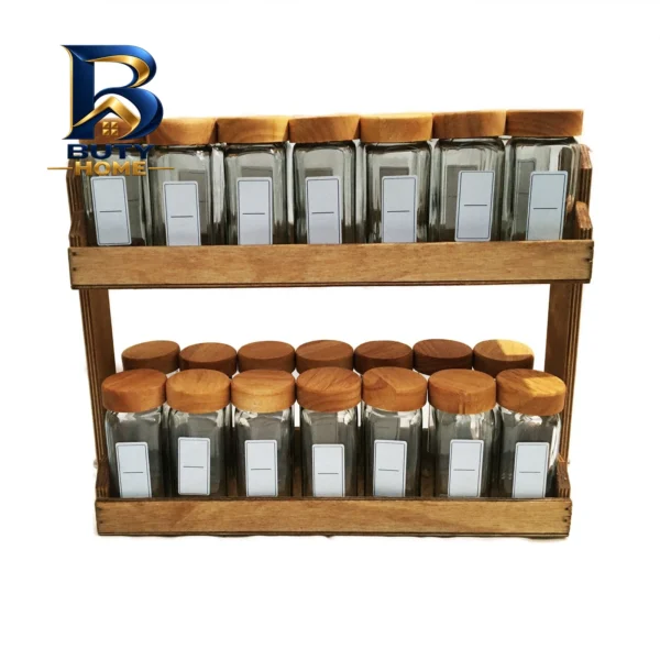 ست جا ادویه ۲۸ پارچه مدل CHD-۲۸ همراه استند اصل