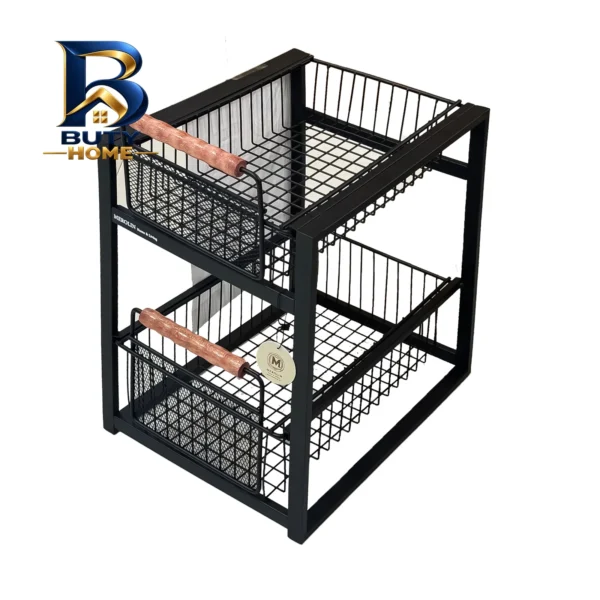 سبد پیاز و سیب زمینی 2 طبقه مرولین مدل ELITE کد 40511