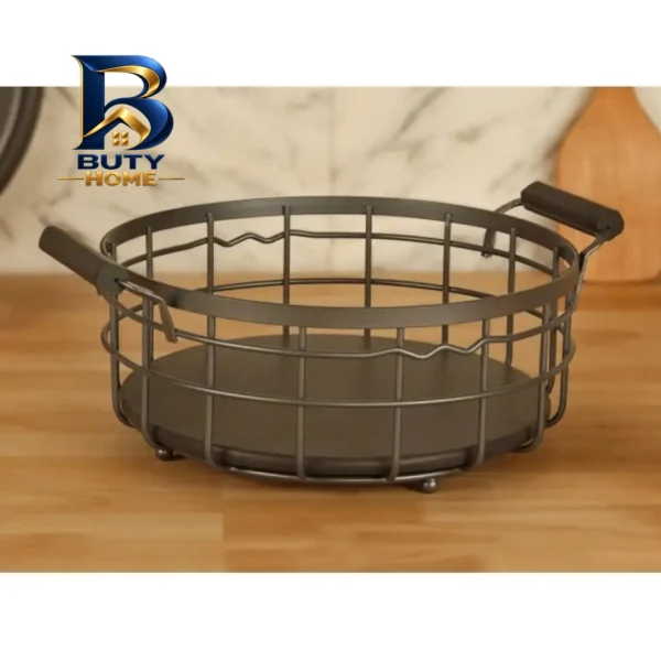 سبد پیاز و سیب زمینی مدل 3 طبقه چوبی متحرک