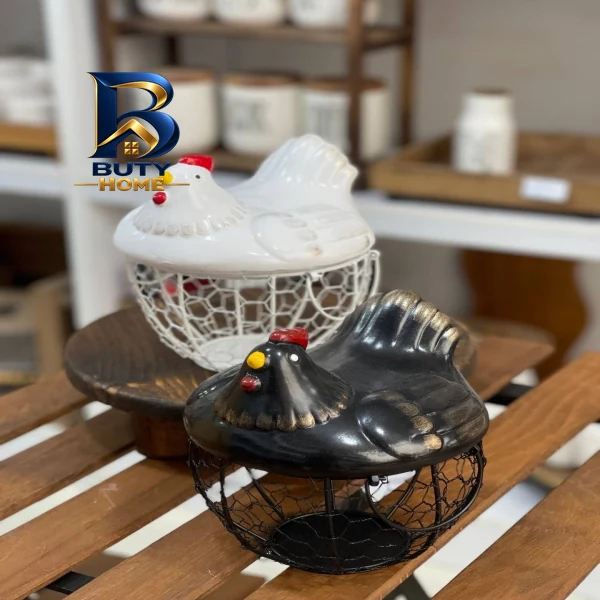 سبد نظم دهنده مدل مرغ با طراحی زیبا