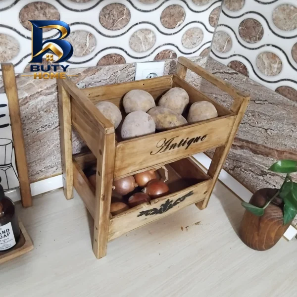 سبد پیاز و سیب زمینی مدل Antique کد 1403