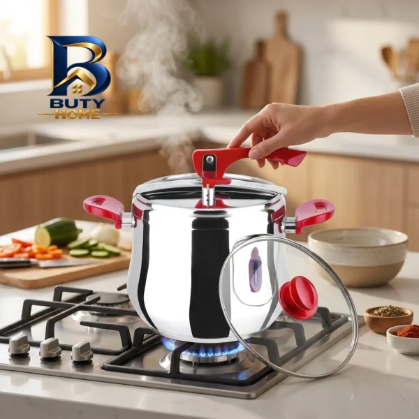 زودپز لینس با گنجایش بالا و بدنه استیل ضد زنگ