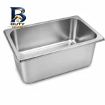 ظرف نگهدارنده استیل مدل بن ماری 1/1 مناسب سرو غذا