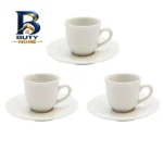سرویس قهوه خوری ۶ پارچه شرکت صنایع چینی تقدیس مدل هتلی کد ۴