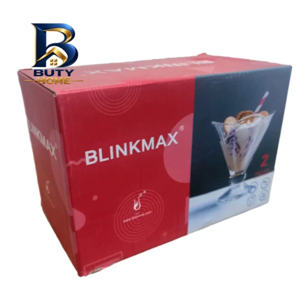 بستنی خوری بلینک مکس مدل LZ 1301 مجموعه دو عددی