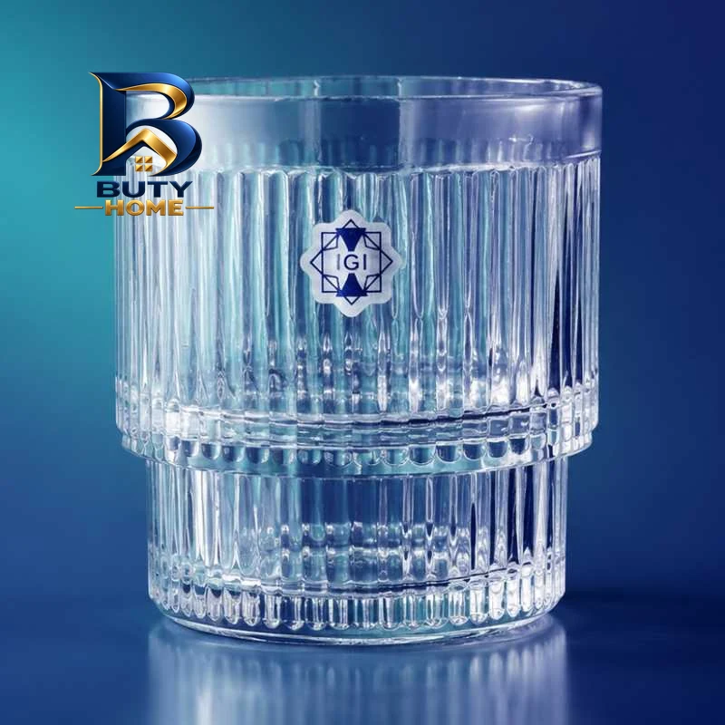 لیوان بلور و شیشه اصفهان مدل امیلی مجموعه ۶ عددی