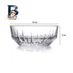 پیاله شیشه ای پاشاباغچه مدل ECHO کد 530044 بسته 6 عددی