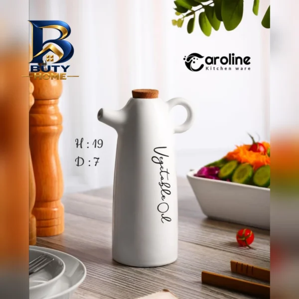 ظرف روغن کیچن کارولین مدل V.OIL