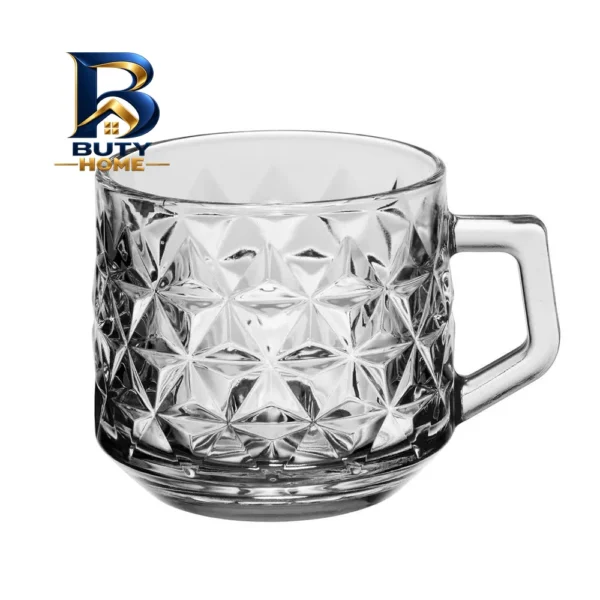 لیوان بلور و شیشه اصفهان مدل الیکا مجموعه 6 عددی