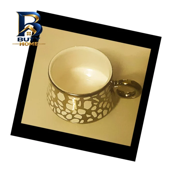 فنجان قهوه خوری مدل کد 5464 بسته ۲ عددی