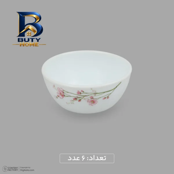 سرویس غذاخوری اوپال ۲۵ پارچه ۶ نفره مدل بهار گلدن اپال