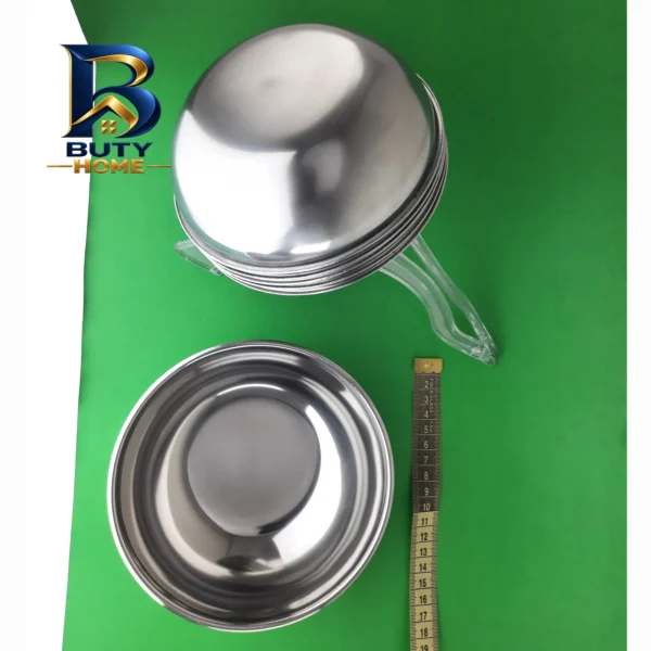 کاسه استیل مدل ESTIL بسته 6 عددی