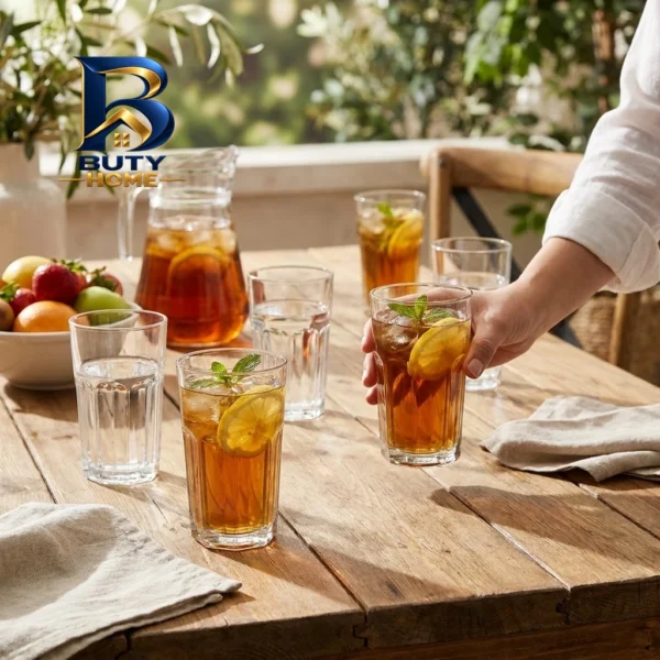 لیوان پاشاباغچه مدل کازابلانکا کد 52706 بسته 6 عددی