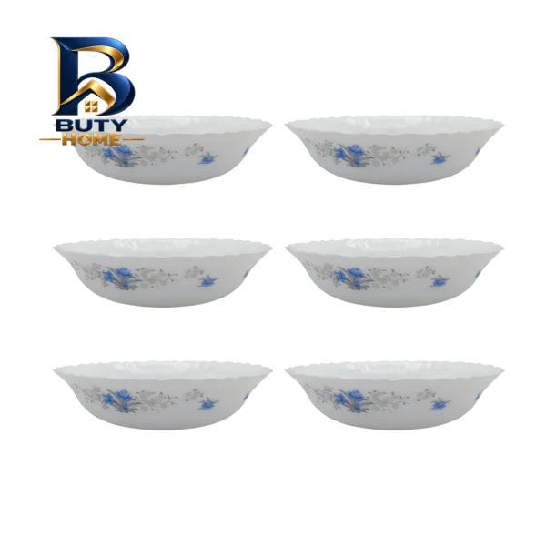 کاسه پارس اپال طرح رمانتیک کد 120S بسته ۶ عددی