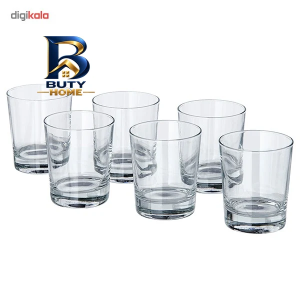 لیوان کوتاه ایکیا مدل GODIS Short Glass بسته ۶ عددی