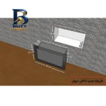 شومینه برقی بیستون مدل MB.۹۰.L۴ اصل