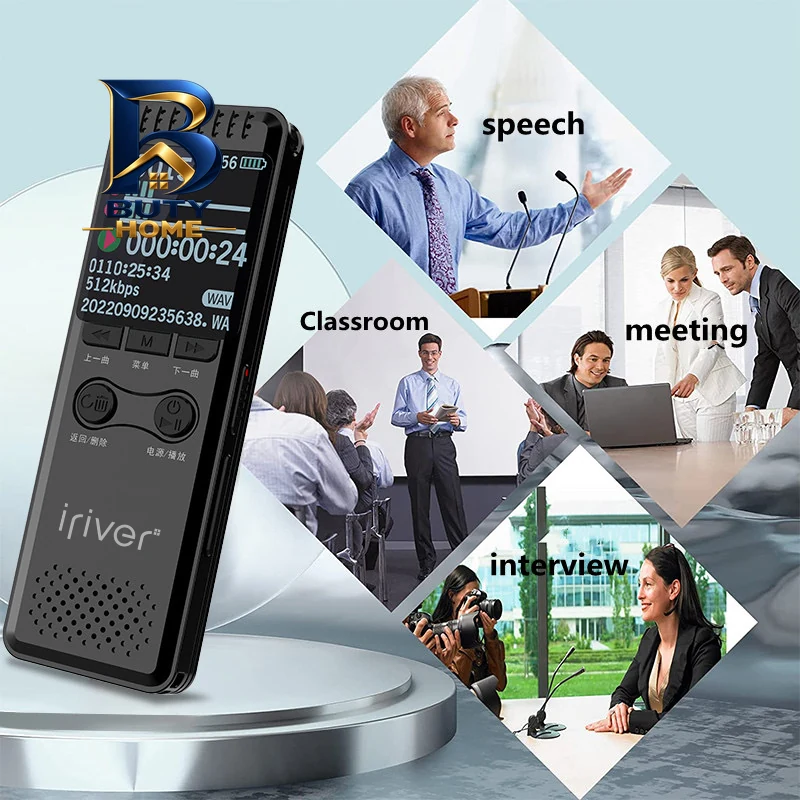 ضبط کننده دیجیتالی صدا آی ریور مدل VM-۳۳C ۶۴GB اصل