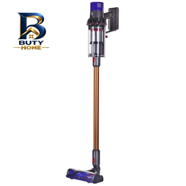 جارو شارژی عصایی دایسون مدل V۱۰ Absolute با باتری لیتیوم یونی، فیلتر HEPA و ۲ سری نظافتی Motorbar Soft roller اصل