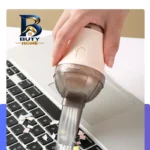 جارو شارژی دستی مدل M۳۳ با باتری ۵۰۰ میلی آمپر ساعت، شارژ از طریق پورت USB، توان موتور ۳.۵ وات، سری قابل تعویض و ظرفیت مناسب برای تمیز کردن سطوح کوچک خودرو اصل