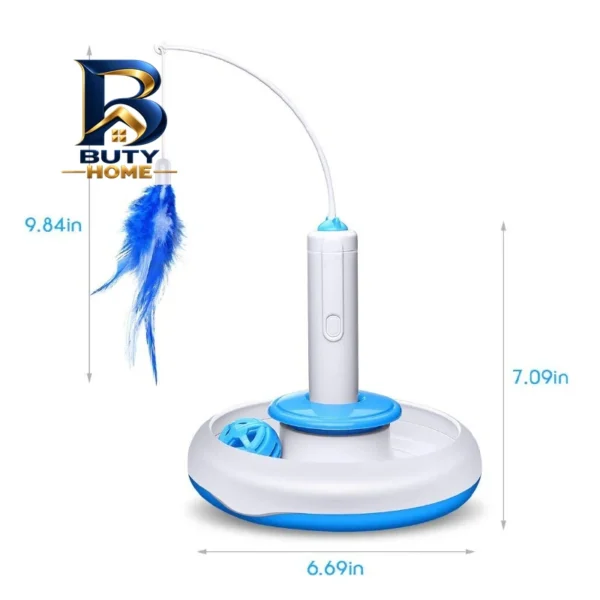 اسباب بازی اتوماتیک تعاملی گربه مدل Three Ways Cat Automatic Toy