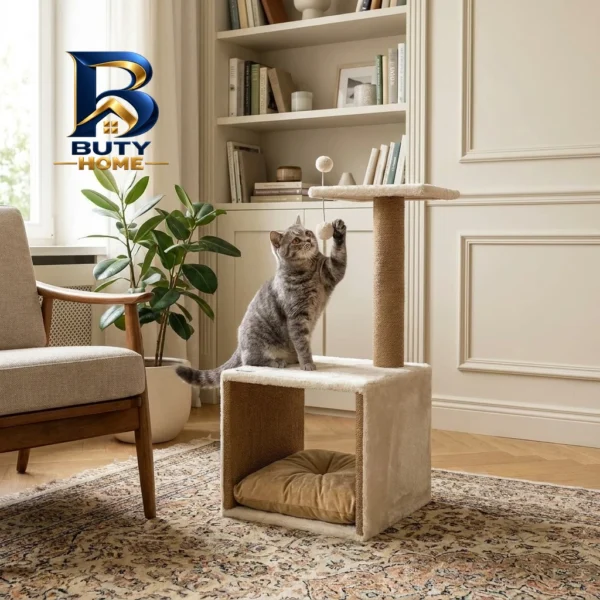 اسکرچر گربه پت گارد مدل باکس برای جای خواب