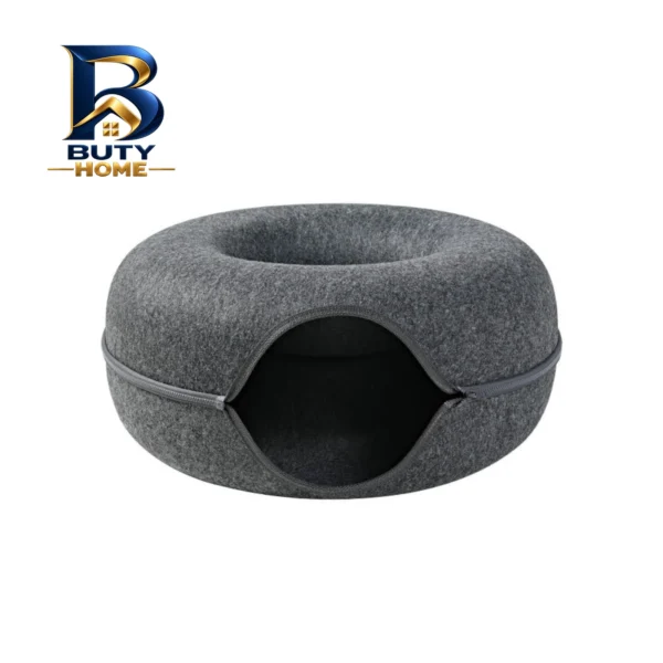 جای خواب و تونل گربه مدل Donut با طراحی زیبا