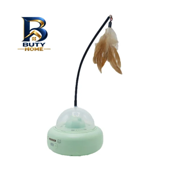 اسباب بازی گربه مدل ماشین فضایی شارژی و جذاب
