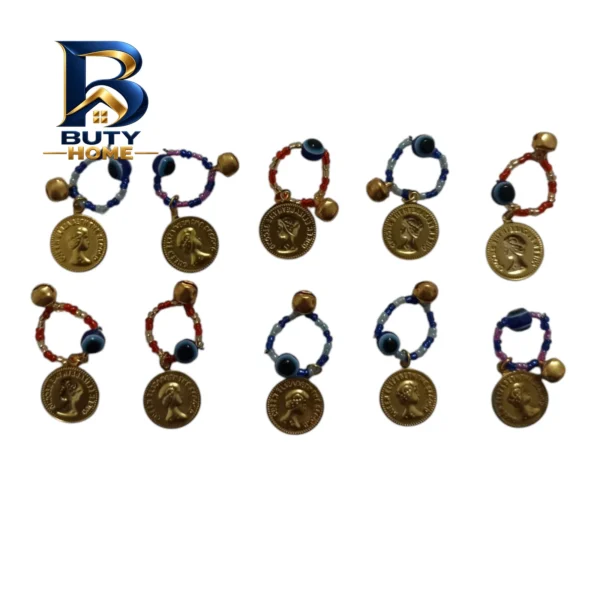 حلقه پای کبوتر رویراقی کد 03 بسته ۱۰ عددی