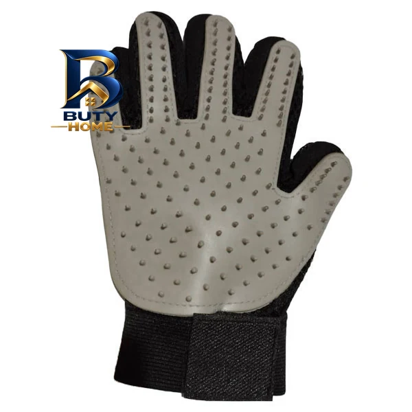 دستکش ماساژ و جمع کننده مو سگ گربه مدل Five Finger