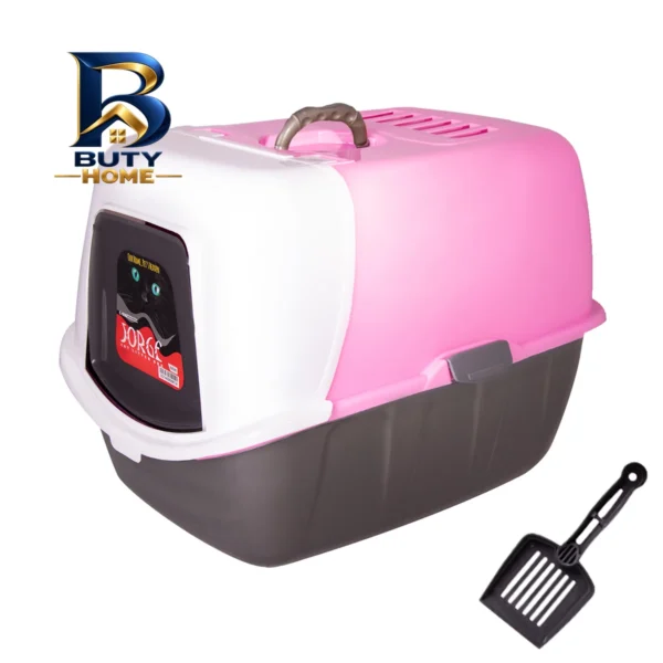 سطل خاک گربه درپوش دار مدل 03