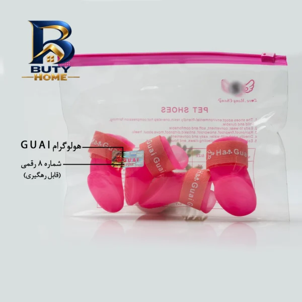 کفش سگ گوآی مدل ORIGINAL-ORG سایز L بسته ۴ عددی