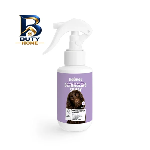 اسپری نئوپت مدل Detangling Spray برای بازکردن گره موی سگ حجم 120 میلی گرم