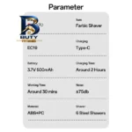 پرزگیر برقی لباس یسیدو مدل EC۱۹ اصل
