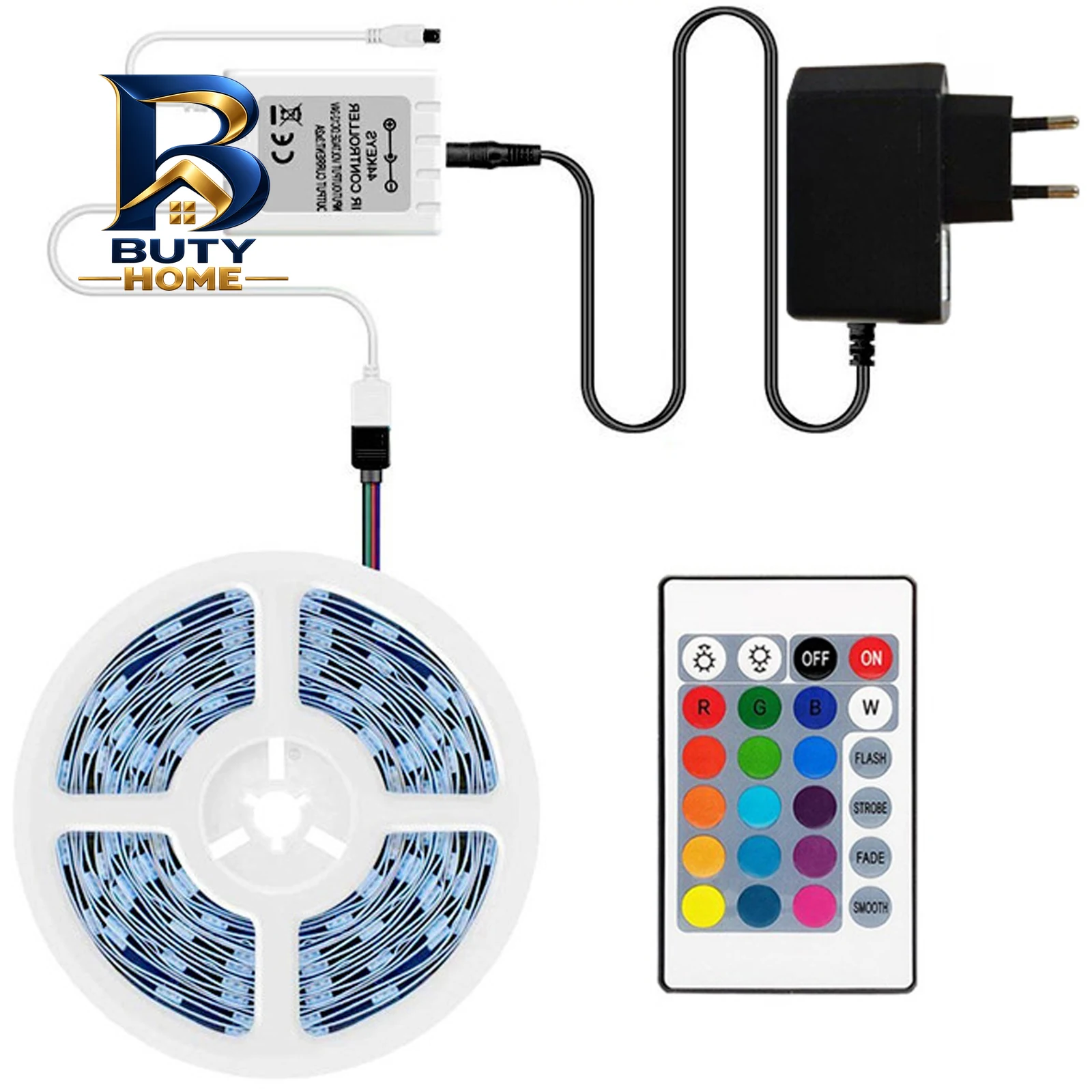 ریسه ال ای دی مدل گیمینگ کد RGB با طول 5 متر