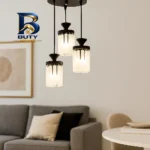چراغ آویز 3 شعله شاهان تک مدل 3CARDI/B