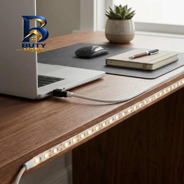 ریسه ال ای دی مدل نواری USB-۵V طول یک متری اصل