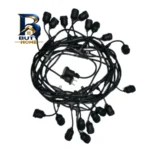 سرپیچ لامپ مدل ریسه کد ۲۰X پایه E۲۷ طول ۱۰ متر اصل