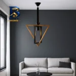 چراغ آویز شاهان تک مدل WOOD۱ اصل