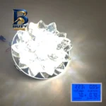 چراغ هالوژن ۱۲ وات زد اف آر مدل کریستالی با سه حالت