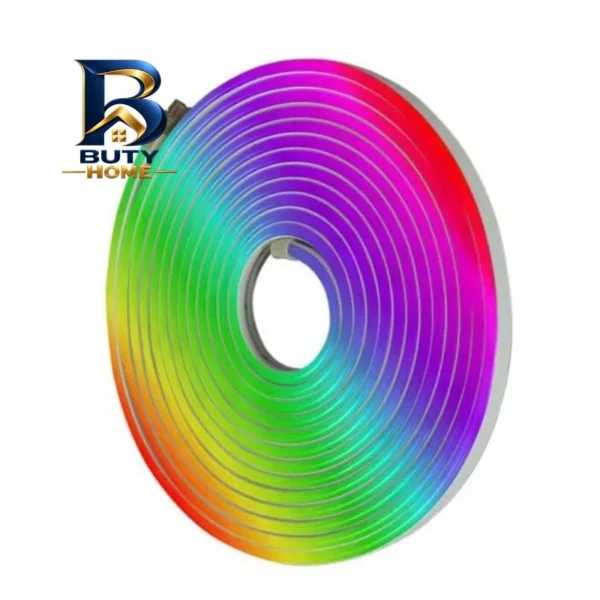 ریسه نئون فلکسی ۱۲ ولت مدل RGB کد RGB۱۲v طول ۵ متر اصل