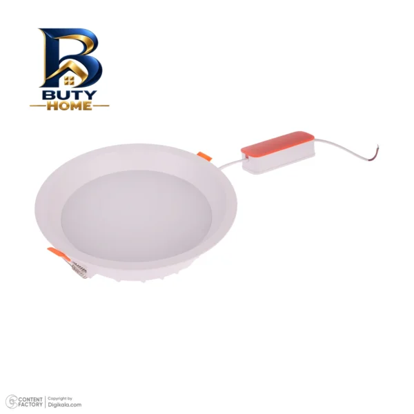 چراغ سقفی توکار ۲۴ وات افراتاب مدل AF-SDL-۲۴W اصل