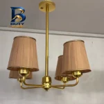 لوستر نورهام مدل کاج با 4 شعله