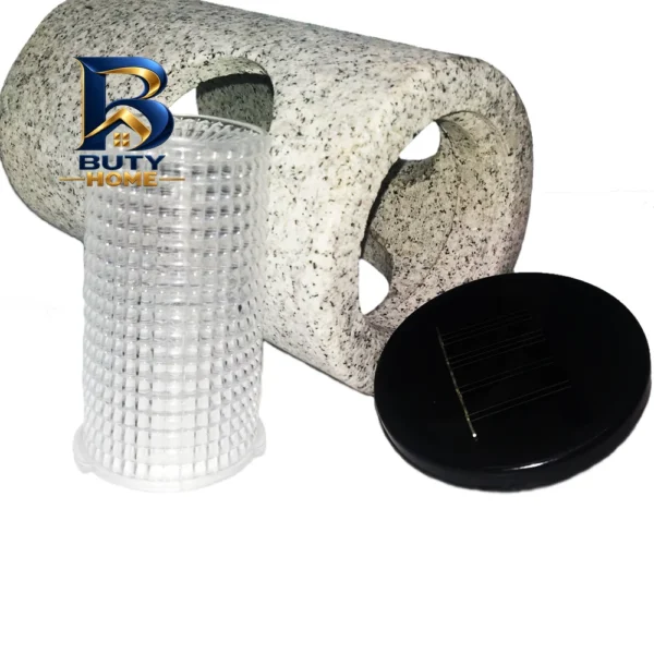 چراغ باغی خورشیدی مدل Stone-۰۱ اصل