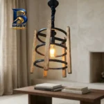 لوستر ۱ شعله شاهان تک مدل WOOD.۱۵ اصل