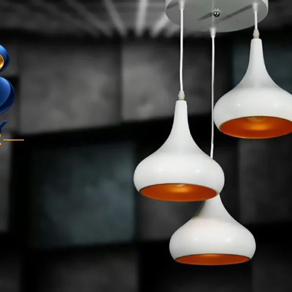 چراغ آویز رایکا مدل شیپوری کد ROS۸۸۳ اصل