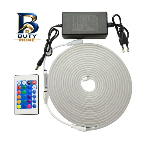 ریسه ال ای دی مدل فلکسی RGB 12v 3528 طول 5 متر