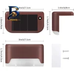 چراغ خورشیدی پارکی مدل Solar Deck بسته 4 عددی
