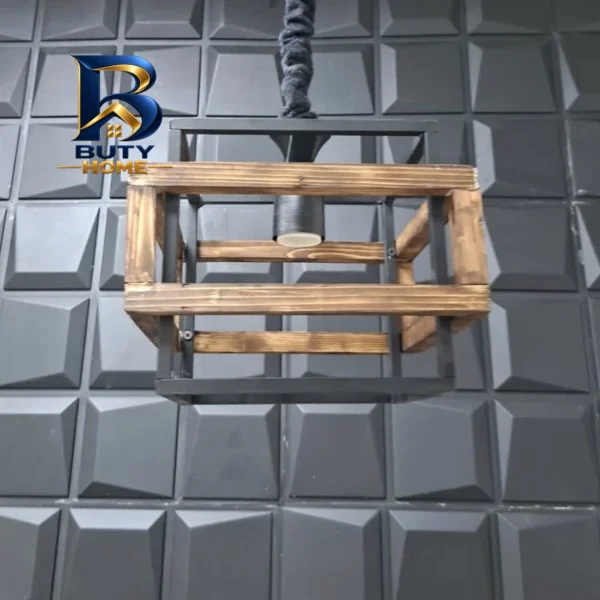 لوستر ۱ شعله شاهان تک مدل wood.۱۸ اصل