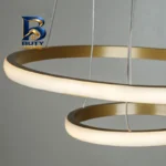 لوستر مدل مدرن دو حلقه اصل