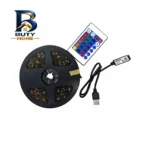 ریسه ال ای دی هوشمند بلوتوثی مدل فول کالر کد RGB IC usb 5v طول 5 متر